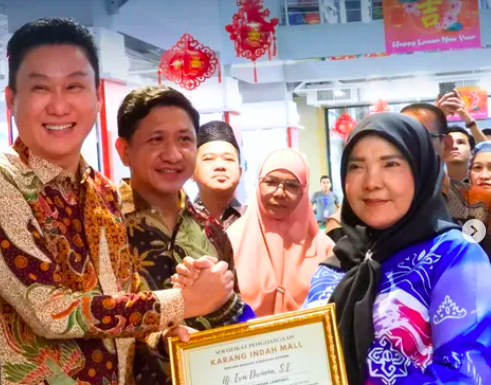 Wali Kota Bandar Lampung Resmikan Karang Indah Mall, Dorong Pertumbuhan Ekonomi Daerah