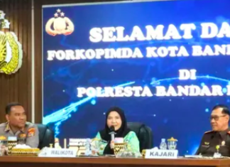 Wali Kota Eva Dwiana dan Kajari Bandar Lampung Lakukan Kunjungan Silaturahmi ke Polresta, Perkuat Sinergi Forkopimda