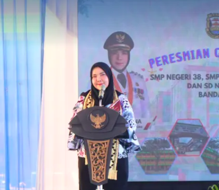 Wali Kota Eva Dwiana Resmikan Gedung Baru Empat Sekolah Negeri di Bandar Lampung