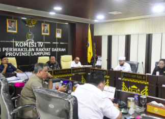 Komisi IV DPRD Lampung Selenggarakan Rapat Dengar Pendapat Bahas Kapal Dalom Lintas Berjaya