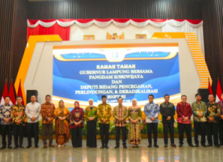 DPRD Lampung Hadiri Ramah Tamah Bersama Gubernur, Pangdam II/Sriwijaya, dan BNPT di Mahan Agung