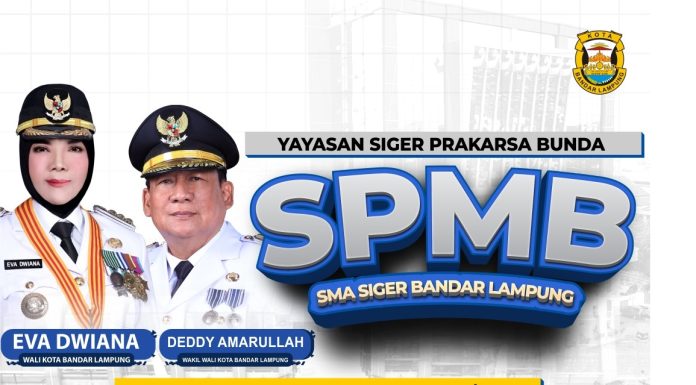 Catat !!! jadwal Pendaftaran SMA Siger, Sekolah Gratis Untuk Warga Bandar Lampung