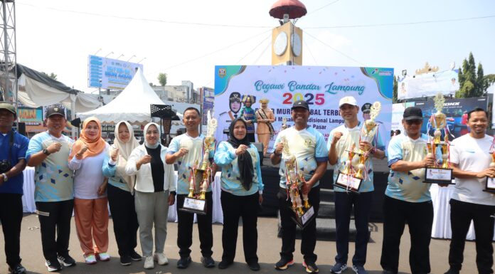 Peringati HUT, Pemkot Bandar Lampung Pecahkan MURI