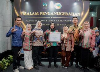 Pemerintah Kota Bandar Lampung Raih Penghargaan Kota Layak Anak Tahun 2025