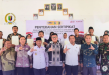 DPRD Lampung Dorong Kesejahteraan Lewat PTSL