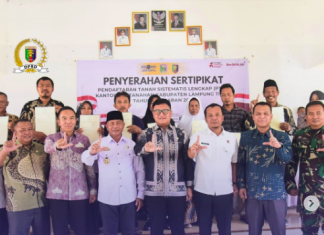 DPRD Lampung Dorong Kesejahteraan Lewat PTSL