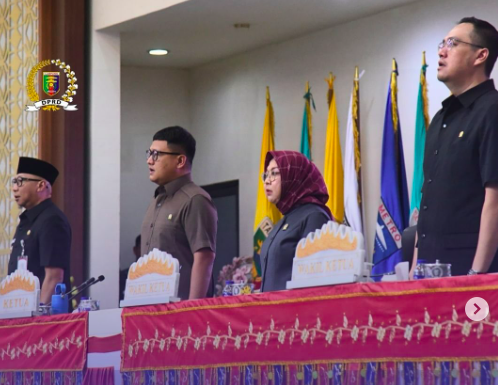 DPRD Provinsi Lampung Gelar Rapat Paripurna Bahas 6 Raperda Usul dan Jawaban Gubernur atas 3 Raperda Prakarsa