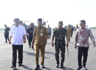 Ketua DPRD Lampung A. Giri Akbar SE., MBA Sambut Kehadiran Kasau dan Wamenhan RI