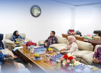 Wali Kota Eva Dwiana Terima Audiensi KPP Pratama Bandar Lampung