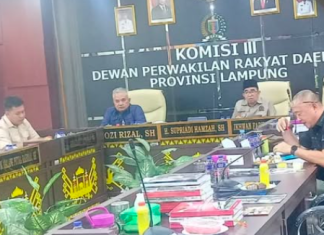 Komisi III DPRD Provinsi Lampung Gelar RDP Bersama OPD Pemerintah Provinsi Lampung Bahas PAD Lampung 2025