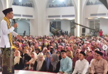 Ketua DPRD Provinsi Lampung Hadiri dan Apresiasi Kegiatan Doa Untuk Negeri di Masjid Al Bakrie Bandar Lampung