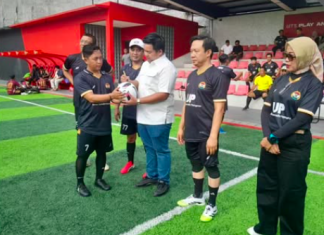 DPRD Provindi Lampung Perkuat Sinergi dan Kolaborasi Lewat Mini Soccer Bersama Pemerintah dan Jurnalis