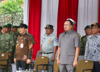 Ketua Komisi I DPRD Provinsi Lampung Hadiri Upacara Gelar Gaktib dan Yustisi Polisi Militer TNI Tahun Anggaran 2026