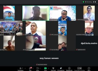 DPW Partai Gelora Lampung Gelar Rapat Koordinasi DPW–DPD dan Buka Puasa Bersama