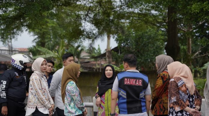 Antisipasi Banjir Lanjutan, Walikota Bandar Lampung Tinjau Saluran Irigasi Kecamatan Tanjung Seneng