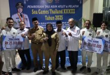 Walikota Bandar Lampung Berikan Apresiasi Kepada Para Atlet Muda Pada Ajang Sea Games Thailand 2025 Asal Kota Bandar Lampung