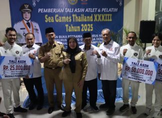 Walikota Bandar Lampung Berikan Apresiasi Kepada Para Atlet Muda Pada Ajang Sea Games Thailand 2025 Asal Kota Bandar Lampung