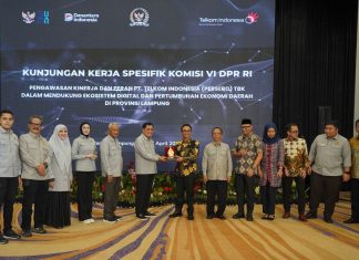 Komisi VI DPR Dalami Transformasi dan Pemerataan Layanan Telkom di Lampung