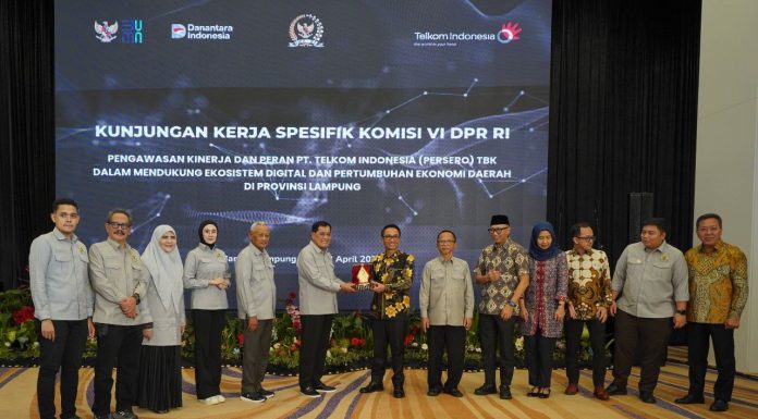 Komisi VI DPR Dalami Transformasi dan Pemerataan Layanan Telkom di Lampung