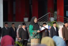 Pemkot Gelar Upacara Peringatan Hari Kartini Tahun 2026 Dipimpin Wali Kota Bandar Lampung Hj. Eva Dwiana