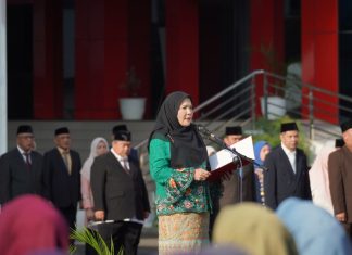 Pemkot Gelar Upacara Peringatan Hari Kartini Tahun 2026 Dipimpin Wali Kota Bandar Lampung Hj. Eva Dwiana