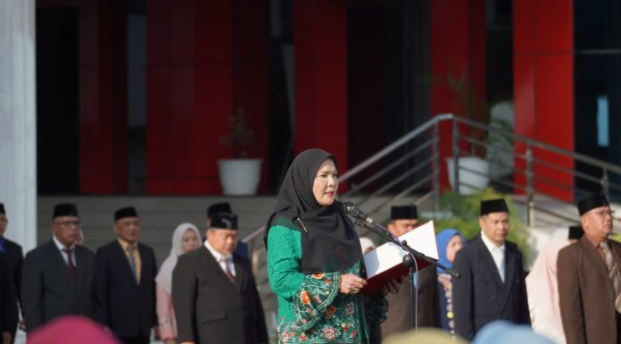 Pemkot Gelar Upacara Peringatan Hari Kartini Tahun 2026 Dipimpin Wali Kota Bandar Lampung Hj. Eva Dwiana