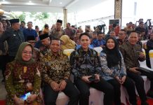 Hj. Eva Dwiana Hadiri Acara Halal Bihalal Masyarakat Perantau Sumatera Bagian Selatan di Palembang