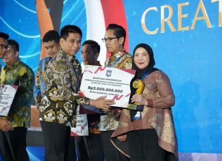 Kemendagri Apresiasi Kota Bandar Lampung Juara Satu Kota Creative Financing