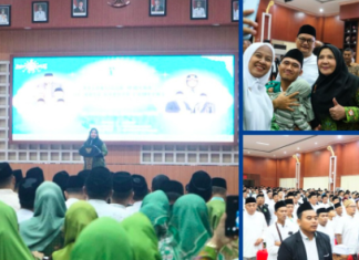 Hj. Eva Dwiana Hadiri Acara Tasyakuran 100 Tahun Hari Lahir NU dan Pelantikan Pengurus MWCNU se-Kota Bandar Lampung