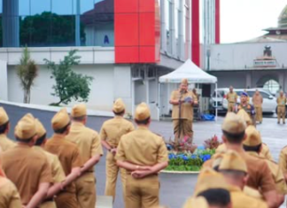 Pemkot Bandar Lampung Gelar Apel Mingguan, Tekankan Digitalisasi Pelayanan dan Antisipasi Banjir
