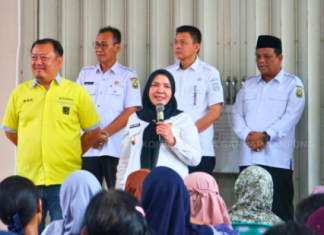 Wali Kota Eva Dwiana Hadiri Penyerahan Bantuan Beras Bersama Han Yuan Chinese, Wujud Kepedulian Sosial untuk Warga
