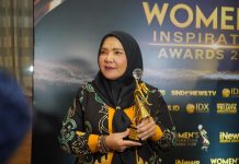 Walikota Bandar lampung, Raih Penghargaan Women’s Inspiration Awards 2026