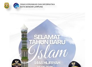 Pemkot Bandar Lampung Ucapkan Selamat Tahun Baru Islam 1448 Hijriah, Ajak Masyarakat Perkuat Semangat Hijrah dan Kebersamaan