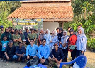 Polinela Dampingi KTH Lantana Tanggamus Olah Limbah Kakao Menjadi Kompos dan Pupuk Organik Cair