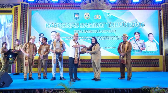Rakornas Samsat 2026, Pemkot Dorong Inovasi Layanan Pajak Kota Bandar Lampung