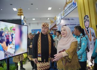 Bandar Lampung Expo 2026 Resmi Dibuka, Bunda Eva: Jadi Etalase Perekonomian